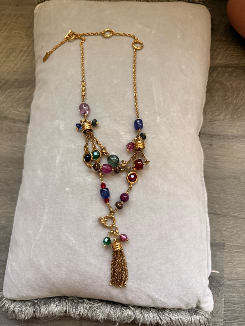 ✨ NEW CHLOE Pompoms bead-embellished necklace - Picture 4 of 6